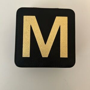 Initial Zip Square Jewelry Box
NORDSTROM NWT